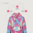 thumbnail image 2 of Rising Star Kids Robe Ages 3T-5T – Soft Plush Hooded Fleece Girls Bathrobe, Unicorn Design with Belt and Pockets, 2 of 7