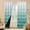 Gradient wave lines-2, variant on Duangreer Kids Ombre Blackout Curtains for Living Room Bedroom, Green Gradient Wavy Stripes Print, Noise Reducing, Grommet Top, 42 x 63 Inches, Set of 2
