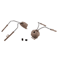 thumbnail image 2 of Support de Rail pour Écouteurs Pickup Multi-Angle Réglable Flip Ear Cups Support Fixe Accessoires de Casque Couleur Boue, 2 of 5