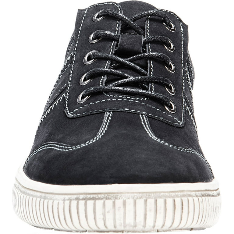 Men s MUK LUKS Nick Lace Up Black Solid 13 M Walmart