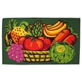 thumbnail image 1 of Vegetable Basket Printed Kitchen Rug, 18x30 Inches, 1 of 1