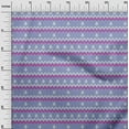 thumbnail image 2 of oneOone Cotton Poplin Fabric Chevron Ikat Print Fabric BTY 42 Inch Wide, 2 of 4