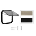 thumbnail image 2 of Motorhome Window, H500 W500mm Cutout Privacy  Anti  Push Out RV Window 75 Opening Angle  for Trailer for, 2 of 8