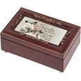 thumbnail image 2 of Cottage Garden Beautiful Friendship Rosewood Finish Jewelry Music Box Plays Canon in D, 2 of 7