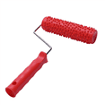 thumbnail image 4 of 7inch Embossed Raindrop Painting Roller with Plastic Handle for Wall Decoration, 4 of 4