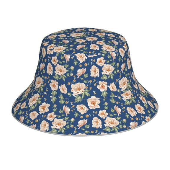Balery Flower Sun Hats for Men Women Bucket Hat UPF 50  Buckey Hat Boonie Hat Foldable UV Protection Hiking Beach Fishing Summer