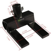 Heavy Duty Pallet Buster Tool, 3.1 kg/6.83 lb, 3'' Fork Spacing, Steel Black , No Prying