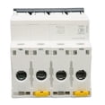 thumbnail image 1 of AC400V Double Locking Clip Design Miniature Circuit Breaker Rapid Arc Extinguishing 4P Automatic Circuit Breaker Air Switch for Power Distribution in Commercial Buildings, 1 of 7