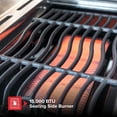 thumbnail image 2 of Nexgrill Deluxe 6-Burner Propane Gas Grill with Ceramic Searing Side Burner, Stainless Steel Frame, Rotisserie Kit, 60,000 BTUs Output, BBQ Grill Perfect for Outdoor Gatherings - 720-0896X, 2 of 9