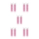 thumbnail image 3 of Seitruly Hair Roots Clip Bangs Hairstyling Peluquería Horquillas Tubo sin calor Rulos portátiles lavables Rodillos 2 UNIDS Rosa Type2 NO2, 3 of 6