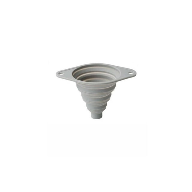 Btomtd 2025 Kitchen Funnel Set 3 Pack Upgrade Funnels For Kitchen Use Filling Bottles Silicone Funnel Small Funnels For Filling Small Bottles, grey