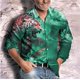 thumbnail image 1 of Camisa geométrica para hombre, suave y cómoda para uso diario, elegante camisa de manga larga a cuadros, camisa de gran tamaño de alta calidad XS-6XL, 1 of 6