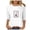 Beige, variant on Womens Graphic T-shirts Half Sleeve Crewneck Mahjong Print Tee Summer Casual Tops Grey S