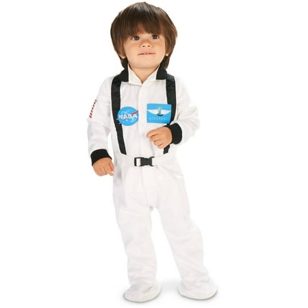 White Astronaut Suit Infant Halloween Costume