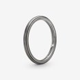 thumbnail image 4 of Pandora ME Ruthenium-Plated Grooved Line Stackable Ring for Women, 4 of 4