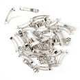 thumbnail image 2 of Cousin DIY 2" French Barrette, Silver Metal Hair Clips, 40 Piece, 2 of 14