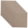 thumbnail image 5 of KALLORY 10Pcs Self-Adhesive Carpet Tiles Khaki Square Polyester Anti-Slip Wear-Resistant for Garage 11.8x11.8in, 5 of 8