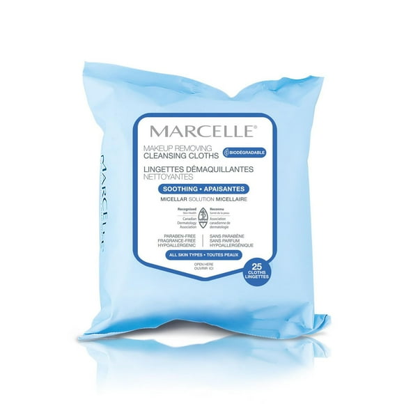 Marcelle Biodegradable and Recyclable Cleansing Cloths
