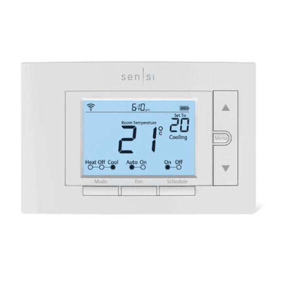Emerson Sensi White Smart Wi-Fi Thermostat