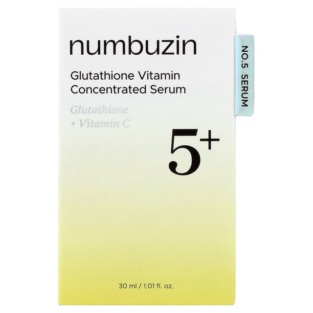 Numbuzin No.5+ Glutathione Vitamin Concentrated Serum 30ml