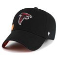 thumbnail image 2 of Women's '47  Black Atlanta Falcons Confetti Icon Clean Up Adjustable Hat, 2 of 4