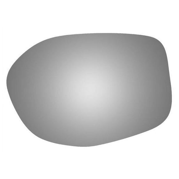 Flat Driver Side Power Replacement Mirror Glass Fits 2014-2017 Honda Odyssey W/O Baking Plate