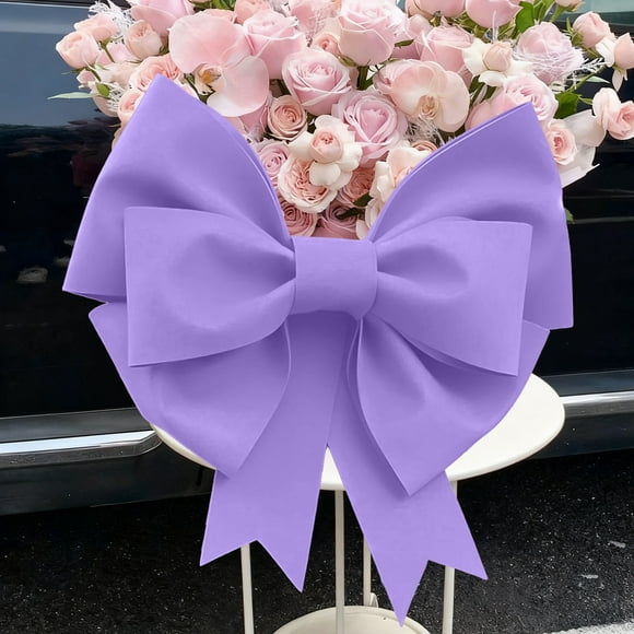 Herunwer Bow cake Topper, Bow Party Decorations Bow Birthday Decorations Princess Bow Decor for Wedding Birthday Party Anniversary