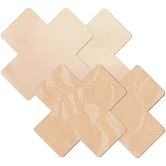 Women's Waterproof Adhesive Fabric Nipple Cover Pasties