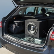 Maxxlink MBP-110 10 Inch Single Sealed Subwoofer Box Enclosure, Universal Fit, Black