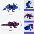 thumbnail image 2 of Dinosaurio JASSBOOY Articulado Tyrannosaurus Rex impreso en 3D, 2 of 5