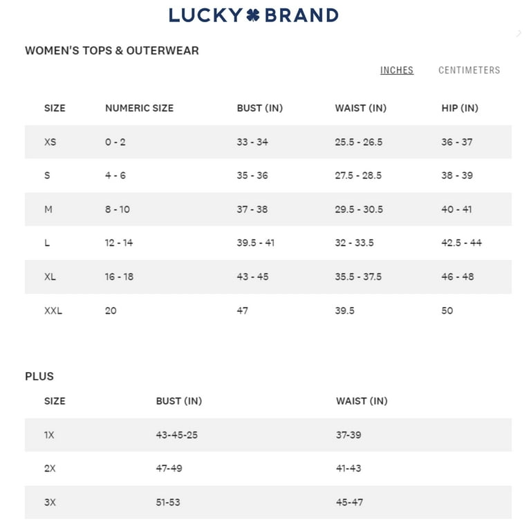 Lucky brand cheap 2x tops