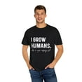 thumbnail image 4 of I Grow Humans What Is Your Superpower? Future Mom Unisex Garment-Dyed T-shirt, 4 of 4