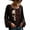 Black(Halloween Skull Floral), variant on Halloween Boho Tops for Women Spooky Season Crew Neck Bell Sleeve Vintage Blouses Holiday Skull Floral Trendy Fall Sweatshirt for Women