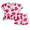 Minnie Mouse Pink Frost, variant on Toddler Girls' Short Sleeve Graphic Tee and Matching Ruffle Shorts Set, 2-Piece, Sizes 12M-5T