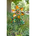 thumbnail image 2 of Red Carpet Studios Spinner Triple Flower Multi Color 48", 2 of 2