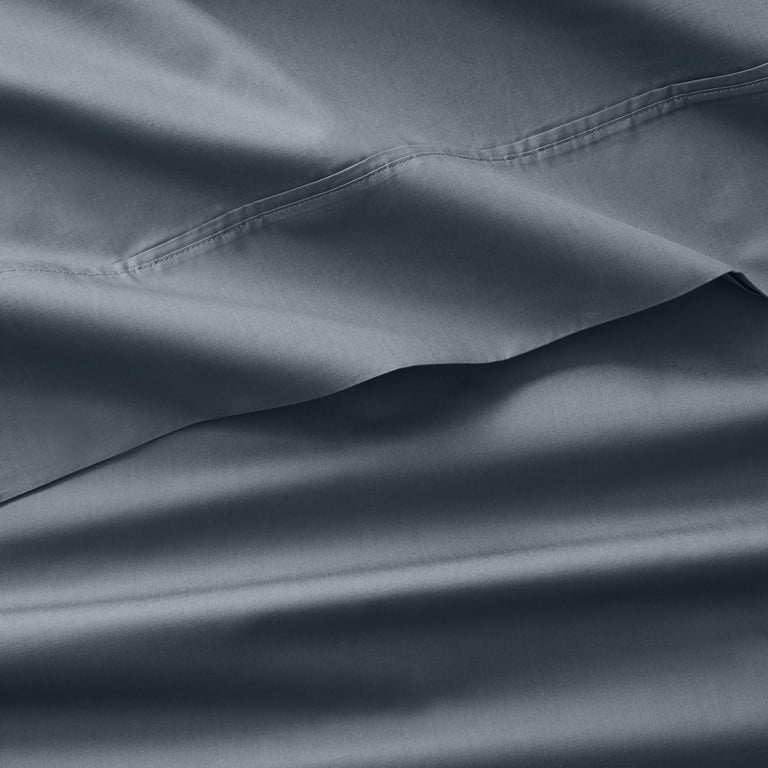 Better Homes & Gardens Cool & Crisp Queen Sheet Set, Gray photo 7