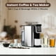 thumbnail image 2 of Mecity Cafetera 3 en 1 Cafetera de una sola porción, compatible con cápsulas de taza K, cafetera instantánea, tetera, taza de 6,8,10 oz, depósito de agua extraíble de 50 oz, 120 V 1150 W, 2 of 5