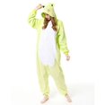 thumbnail image 1 of Pyjama d'Hiver Familial une Pièce Zebra avec Deux Oreilles Rondes Roses Polyester Chaud Ajusté et Confortable Vêtements de Nuit Cosplay RWJDXD, 1 of 7