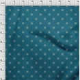 thumbnail image 4 of oneOone Velvet Teal Blue Fabric Block Sewing Craft Projects Fabric Prints By Yard 58 Inch Wide, 4 of 4