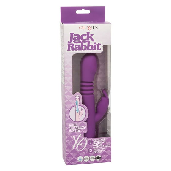 CalExotics Jack Rabbit Elite Thrusting Rabbit Vibrator - SE-0615-15-3