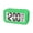 Green, variant on Retro Alarm Clock Upgraded Digital Alarm Clock 4.3in Led Display with Temperature Larger Lound Light Control Portable Snooze Calendar Brightness with Battery Powered Alarm Clock