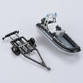 thumbnail image 3 of LOVEVER High Simulation 1 43 Coast Guard Police Fire Truck + Speedboat Model for Collectors and Enthusiasts Gifts, 3 of 8