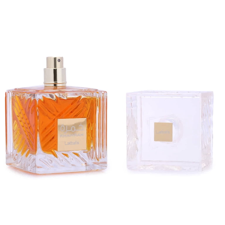 Lattafa Khamrah 3.4 oz EDP Spray, Long Lasting Aromatic Spicy