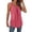 Pink, variant on Womens Tops Fashion Solid Round Neck Swallowtail Sleeveless Petite Tops for Women,Pink,XL