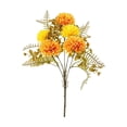 thumbnail image 2 of Mrzvby Fall Decoration and Home Decor,Thanksgiving Simulated Dahlias Individual Bouquet Plastic Simulated Chrysanthemum Thanksgiving Table Vase Flower Arrangement Decoration, 2 of 6
