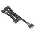 thumbnail image 4 of Cable Extensión SATA 15 Pines A para Disco Duro Computadora (1 A 5), 4 of 9