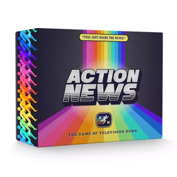 Juego de mesa Golden Bell Studios Action News: El juego de las noticias de televisión