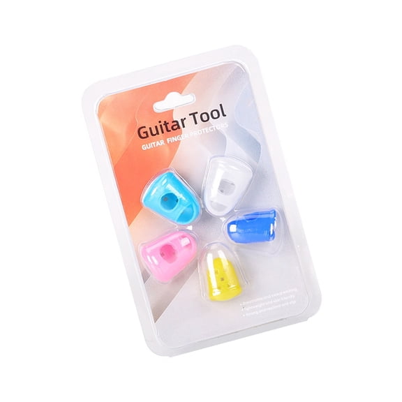 Silicone Finger Guards For Guitar Ukulele Beginners Comfortable Multiple Sizes Protective Training Aid For Painless Practice