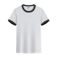 thumbnail image 6 of TOOYOU Boys Summer T-Shirt Toddler Kids Baby Color Block Short Sleeve Crewneck T Shirts Tops Tee Size 5-6 Years Grey, 6 of 9