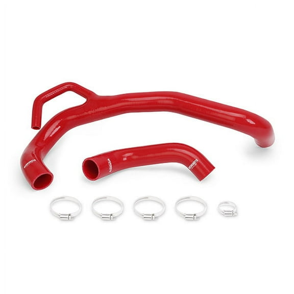 Mishimoto MMHOSE-MOP64-11RD Silicone Radiator Hose Kit Compatible With Dodge Challenger/Charger 6.4L V8 2011  Red